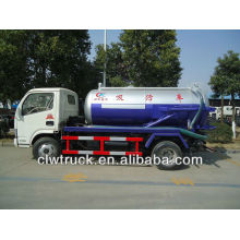 Dongfeng camión de aguas residuales, 3 toneladas camión cisterna de aguas residuales